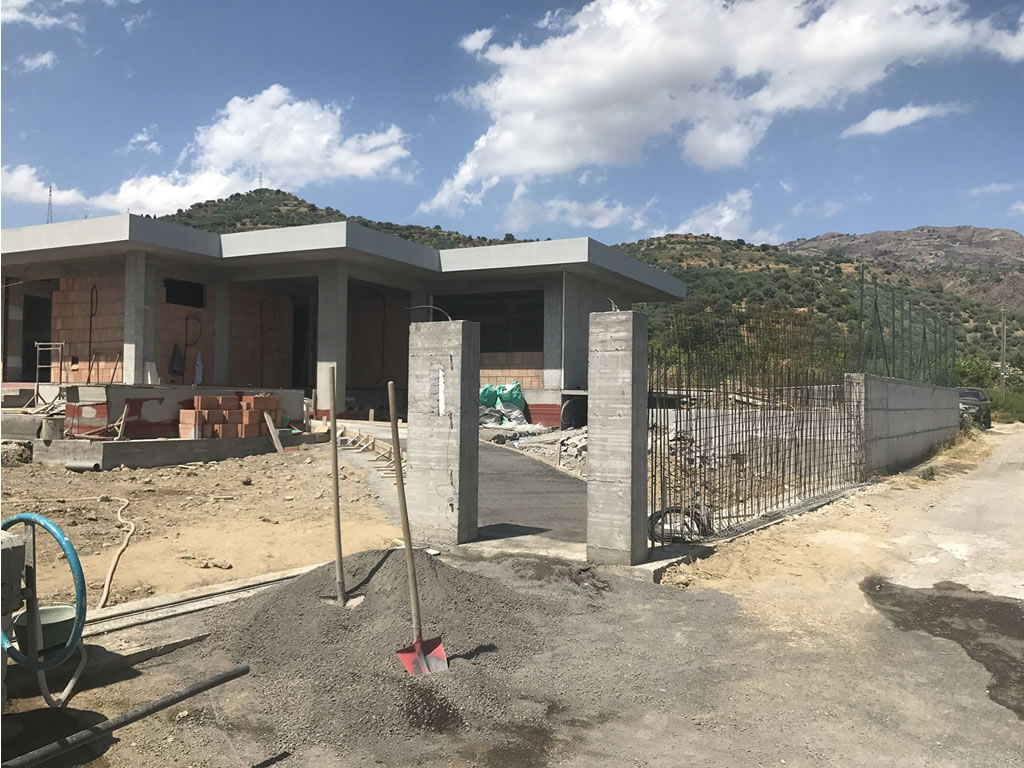 Costruzione Villa con Piscina - Trappitello Taormina 1g