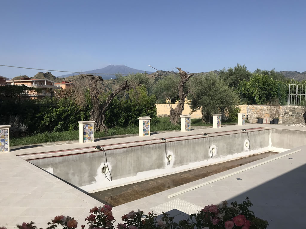 Costruzione Villa con Piscina - Trappitello Taormina 3a